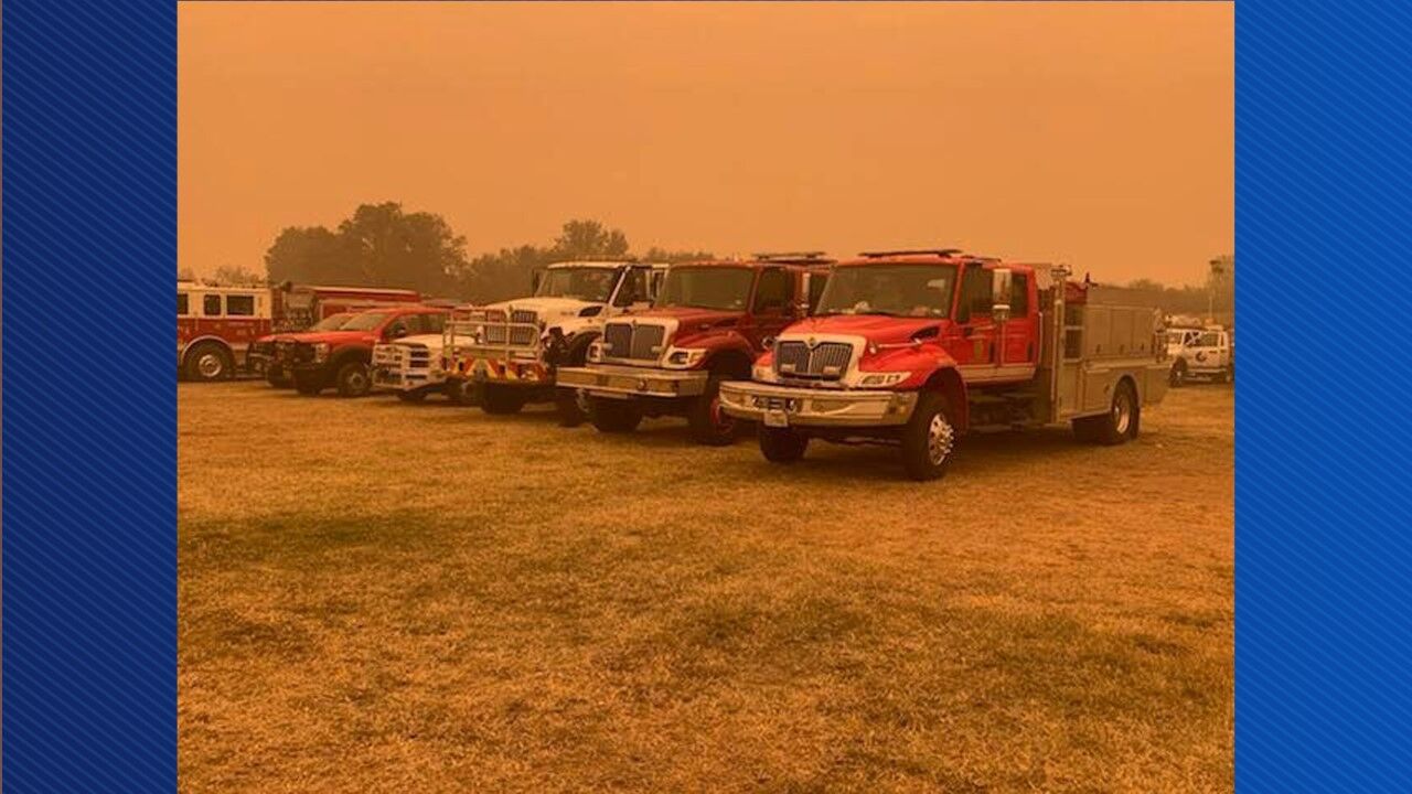 East Texas firefighters travel to California to help with devastating wildfires